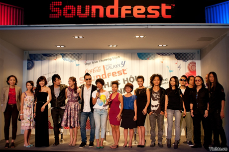 Các thành viên, nhóm nhạc tham gia SoundFest 