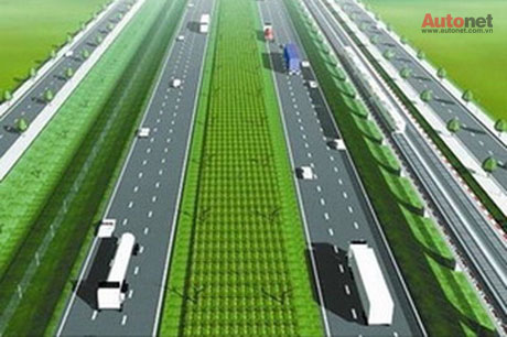 Phối cảnh Dự án đường ôtô cao tốc Hà Nội-Hải Phòng