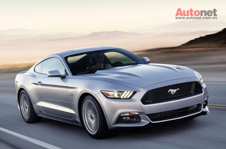 Ngoại hình hoàn toàn mới của Mustang 2015