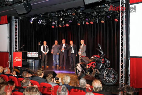 Ducati đã sưu tầm được tất cả năm giải thưởng