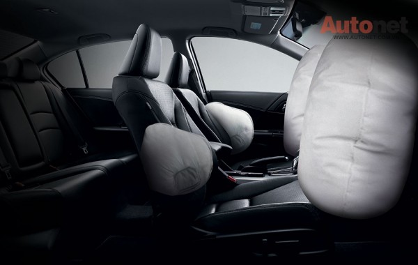 Accord features the largest range of active and passive safety features that guarantee confidence and peace of mind for drivers