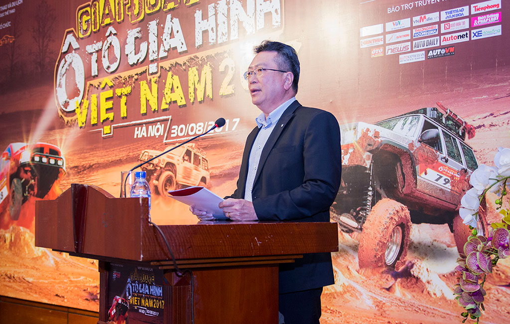 Ông Tề Kim Hoa - TGD Nissan Việt Nam - đơn vị tài trợ Vàng cho VOC 3 năm liên tiếp
