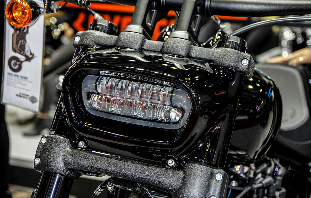Đầu đèn của Harley-Davidson Fat Bob® 2018 