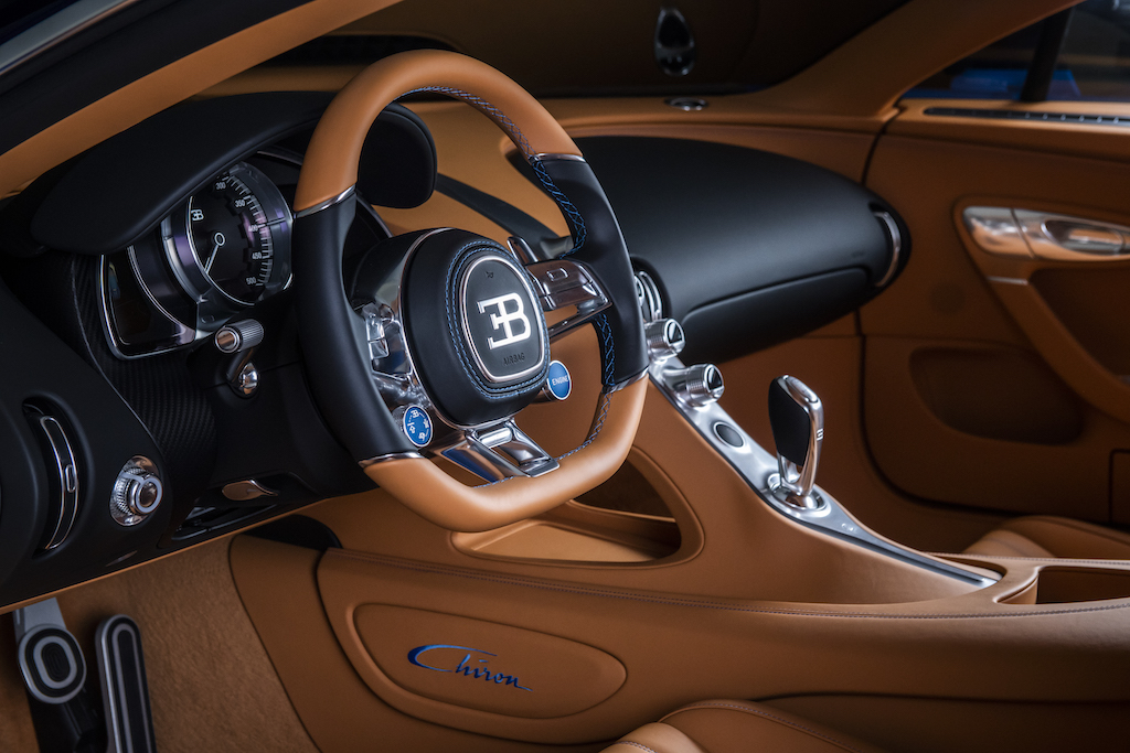 Bugatti Chiron interior 1