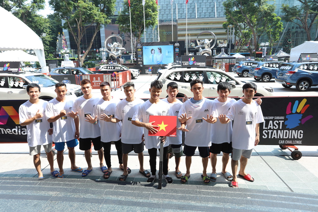 Các thành viên đội Việt Nam