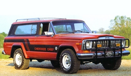 Jeep Cherokee Chief 1981.
