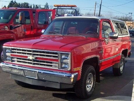 Chevrolet Blazer K5 1987.