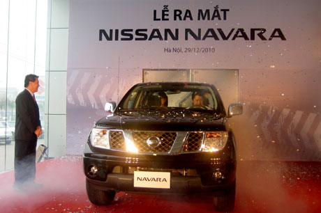 Nissan Navara ra mắt thị trường Việt Nam