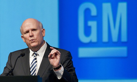 Dan Akerson - CEO GM công bố kết quả kinh doanh đầy triển vọng của GM