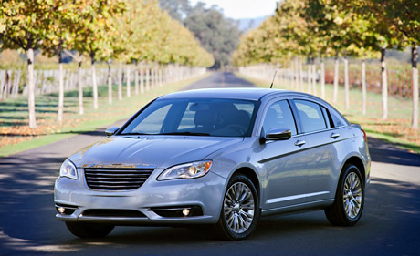 12 mẫu Chrysler bị thu hồi