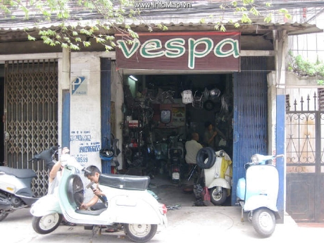 Cần tìm đến những cửa hàng sửa Vespa cổ chuyên nghiệp