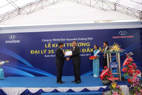 Lễ khai trương đại lý Hyundai 3S tại Đắc Lắk