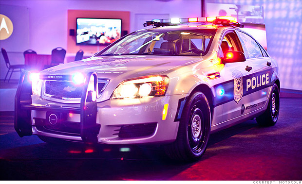 Những công nghệ mới cho xe cảnh sát