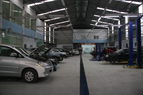 Khu Dịch vụ của Mazda Nguyễn Trãi