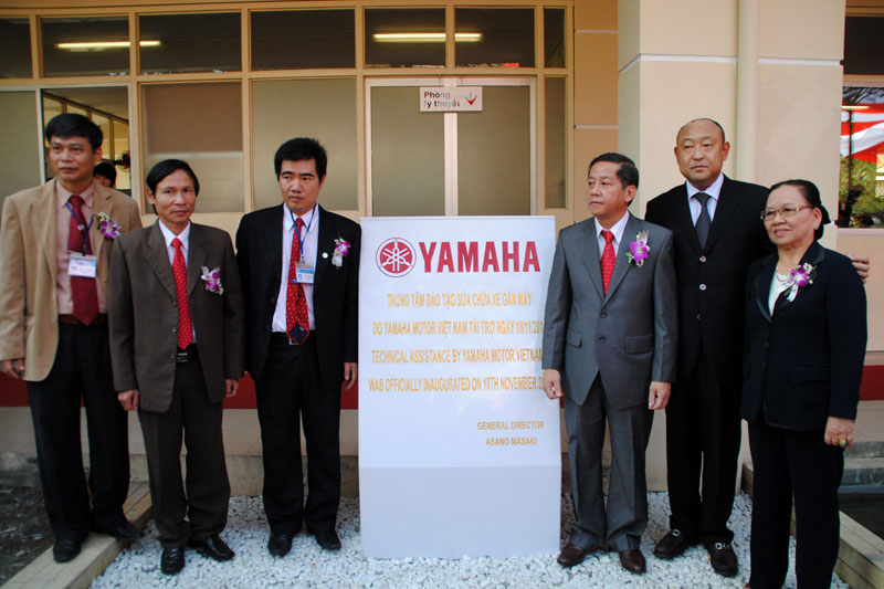 Yamaha Việt Nam mở trung tâm sửa chữa xe máy tại Huế
