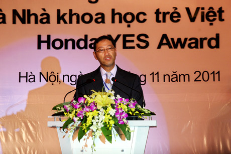 Trao giải thưởng Honda YES Award 2011