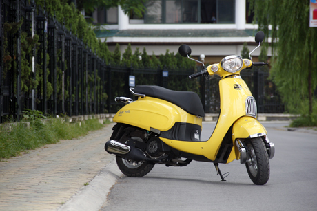 Năm mẫu scooter nổi bật 2011