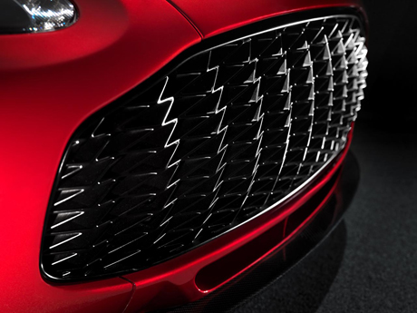 Lưới tản nhiệt lạ mắt nhưng giữ nguyên phong cách của Aston Martin 