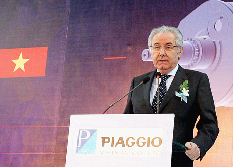 Piaggio khánh thành nhà máy động cơ mới