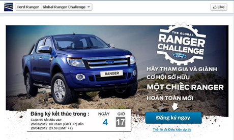 Hãy cùng đến Ford Việt Nam để thử thách cùng Ranger 