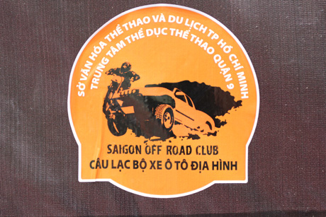Logo của CLB ôtô địa hình Sài Gòn