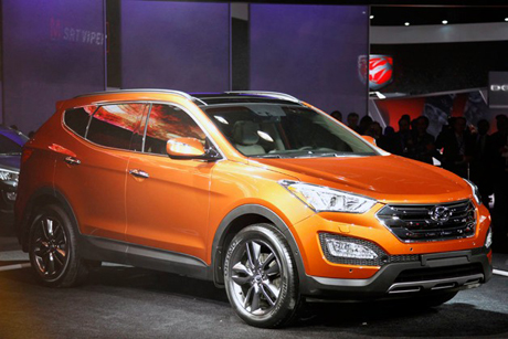 Hyundai Santa Fe Sport, mẫu xe đa dụng chỉ được hé lộ  ở NY Autoshow