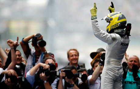 Nico Rosberg và chiến thắng đầu tiên trong sự nghiệp