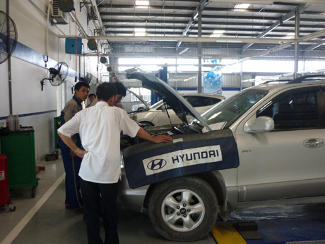 Hyundai Thành Công khuyến mãi dịch vụ hè 2012