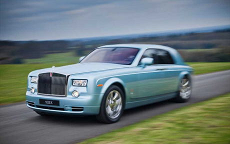 102 EX - chiếc xe điện trong hình dáng của Rolls-Royce Phantom 
