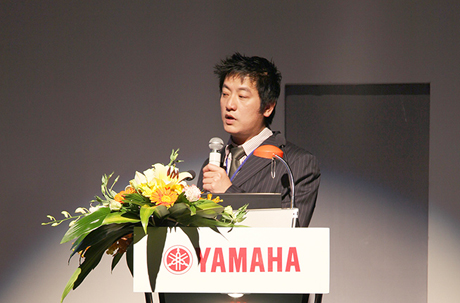 anh Hoàng Hà - người phụ trách bộ phận Chiến lược Sản phẩm của công ty Yamaha Motor Việt Nam