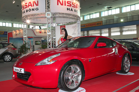 Gian hàng của Nissan Hà Đông
