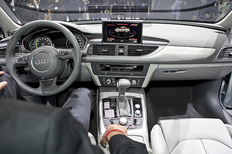 Nội thất của Audi A6 2012