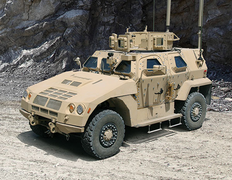 Điểm mạnh trong thiết kế của những chiếc xe JLTV nhờ được trang bị bộ giáp có khả năng chịu được súng phản lực chống tăng RPG, mìn và nhiều loại đạn pháo khác.