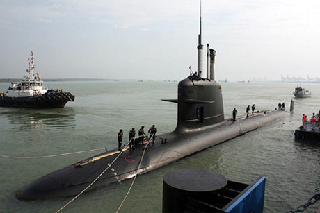 Tàu ngầm lớp Scorpene trong biên chế hải quân Brazil.