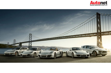 Doanh số Porsche tăng ấn tượng trong 07/2012