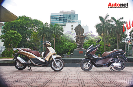 Hai chiếc maxi scooter duy nhất trên thị trường Việt