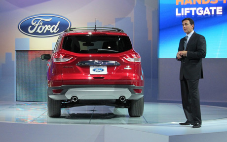 Ford Escape 2013 trong buổi ra mắt