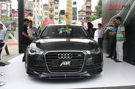 Audi A6 phong cách ABT lần đầu tại Vietnam Moto Show 2012