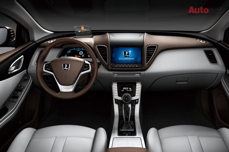 Nội thất cao cấp của Luxgen5 Sedan