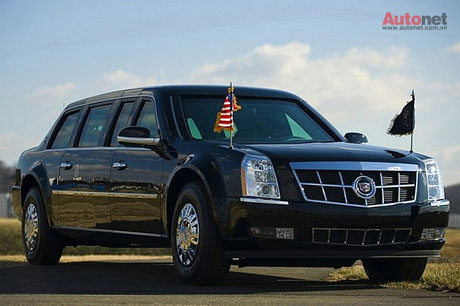  Obamobile có nét gần giống với Cadillac STS và DTS