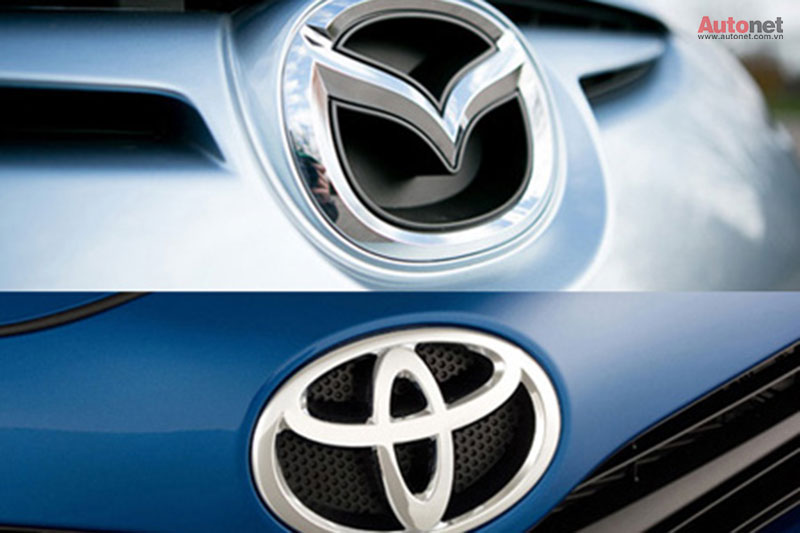 Toyota hợp tác với Mazda tại thị trường Bắc Mỹ