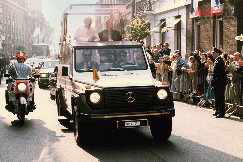 “Popemobile” – dựa trên nguyên bản của chiếc G-Class