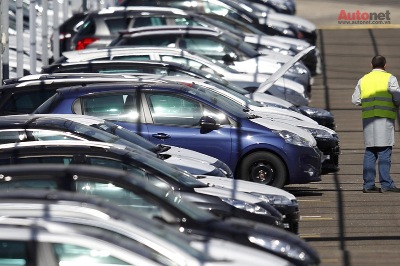 Doanh số bán xe tại châu Âu thấp nhất trong 20 năm qua