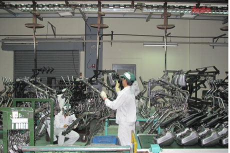 Các sản phẩm xe máy từ hai nhà máy Honda sẽ được xuất khẩu