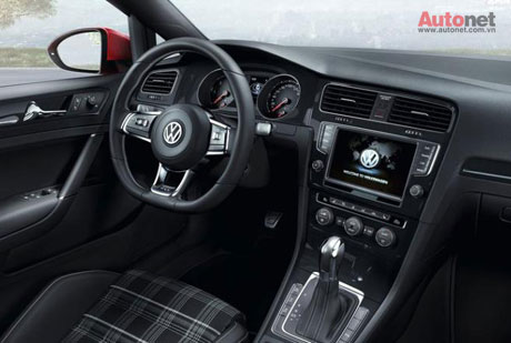 Nội thất của VW Golf Mk7
