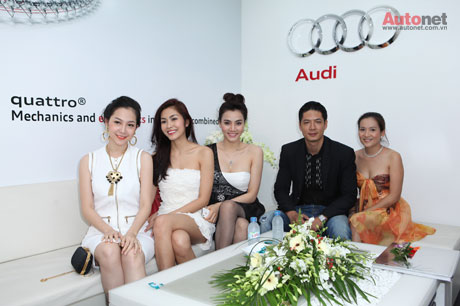 Bên cạnh những đại sứ khác của Audi