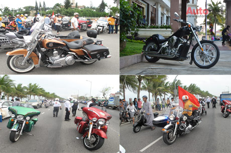 Những chiếc Harley Davidson tại Đại hội