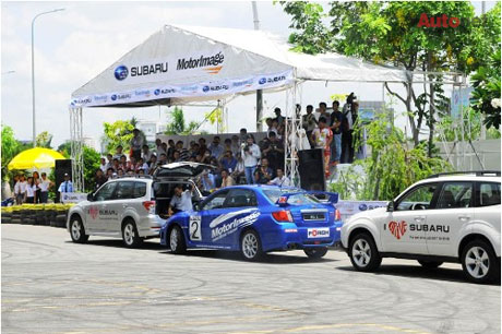 Subaru tiếp tục góp mặt bằng gian trưng bày lớn gần 400m2 