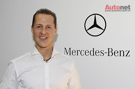Schumacher làm đại sứ thương hiệu Mercedes