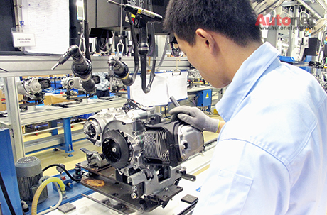 Nhà máy động cơ mới khánh thành sẽ sản xuất động cơ 3V, công suất 200.000 chiếc/năm